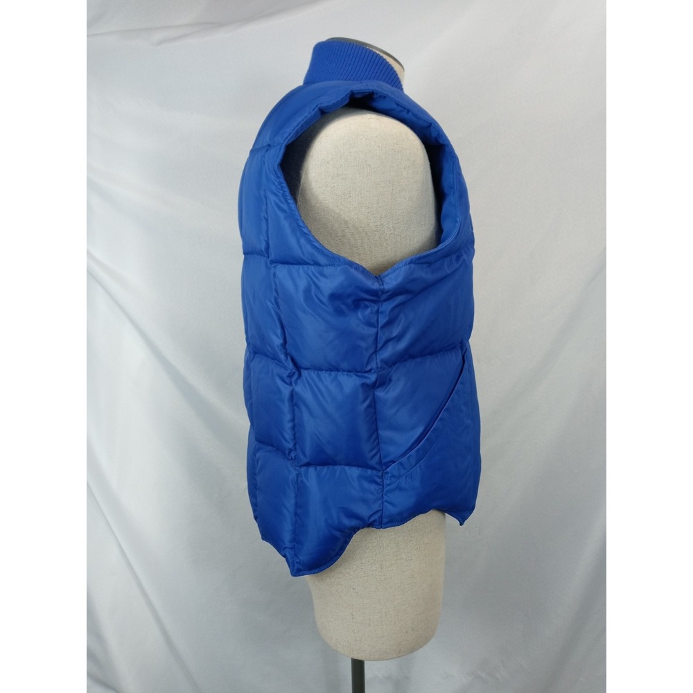 Vintage REI Puffer Vest Mens Large Blue Full‎ Zip Gorpcore 80s 90s Outdoor Puffy - Picture 4 of 8